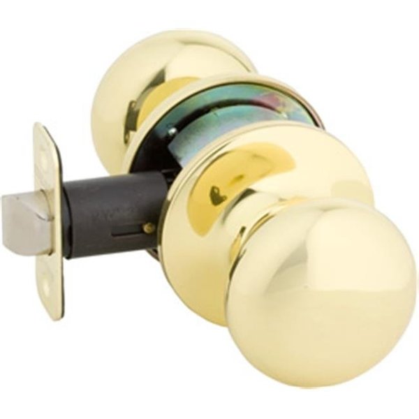 Callan Callan2 G2KS1013 Saxon Series Grade 2 Passage Knob Set; Bright Brass G2KS1013